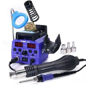 Паяльная станция ELEMENT 112 (фен + паяльник)