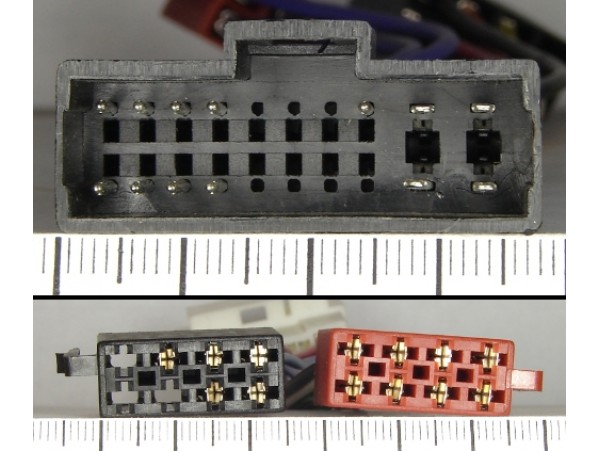 Разъем Kia > ISO 2х8к.(гн.)а/м Разъем Kia > ISO 2х8к.(гн.)а/м