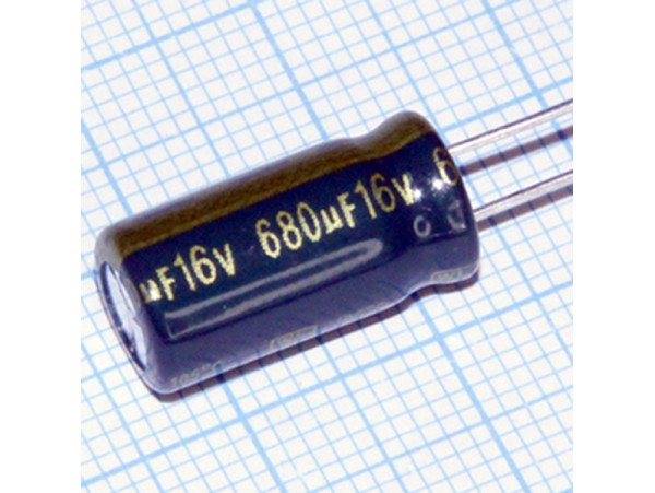Конд.680/16V 0816 105°C
