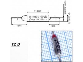 TZ D-084-10А Термопредохранитель