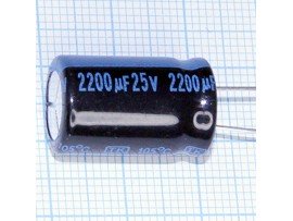 Конд.2200/25V 1320+105°С TK Jamicon