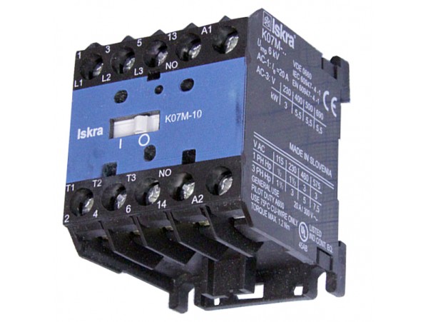 Пускатель магнитный ISKRA K07M-10 (катушка  24V)