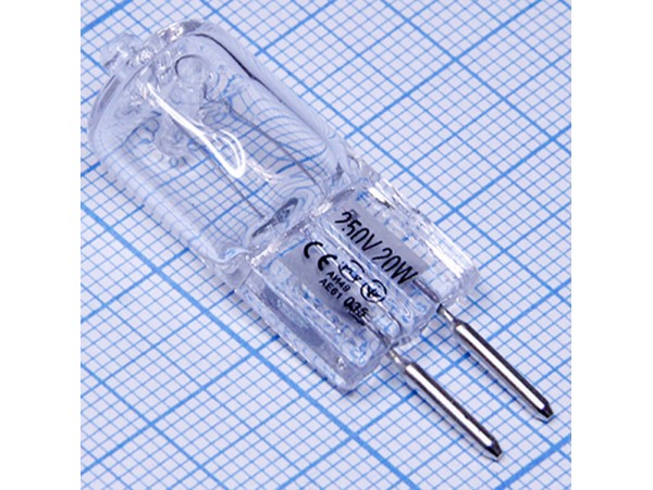 Лампа 220V 20W G5.3 JCD