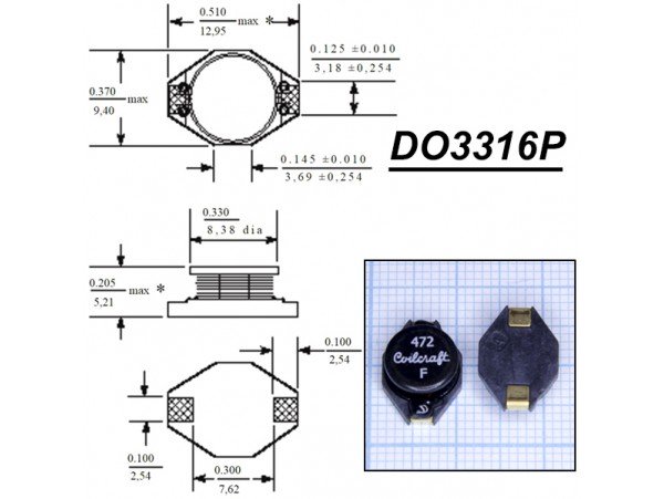 DO3316P-472ML  4.7 мкГн (B82477G4-472M)