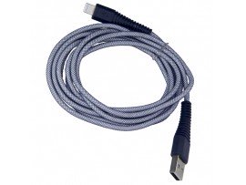 USB кабель для iPhone 5/6/7 2м 2A экстрапрочный