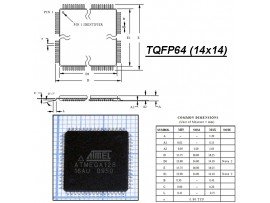 ATmega128-16AU