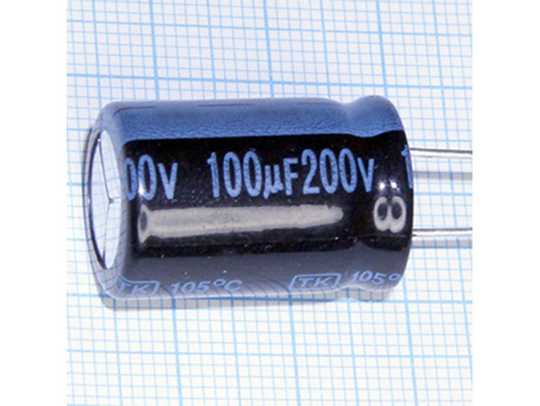 Конд.100/200V 1625 +105°C