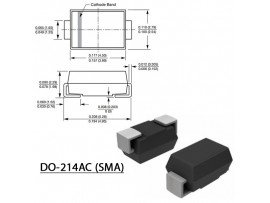 BYG20J-E3/TR (400V/1,5A) Диод быстрый