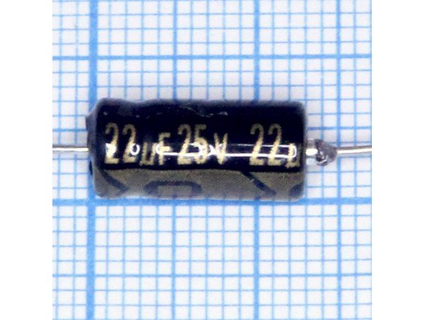 Конд.22/25V 0613 (аксиал)