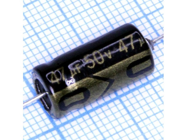 Конд.47/50V 0816 (аксиал)