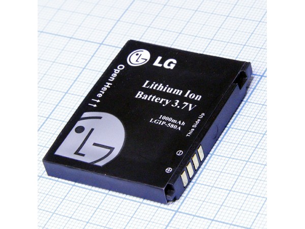 LG KC910 Акк.KM900/KE990 Li-lon 1000mAh