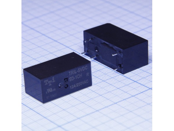 Реле 5VDC TRIL-5VDC-SD-1CH-R 1C 12A/250VAC