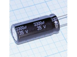 Конд.3300/35V 1635 +105°C