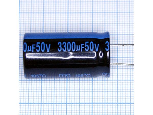 Конд.3300/50V 1835 +105°C