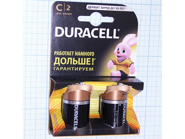 Элемент питания 1,5V LR14 DURACELL