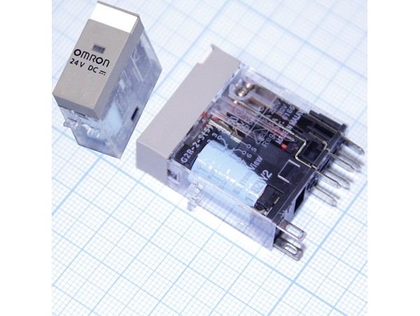 Реле 24VDC G2R-2-S 2C 5A/250VAC
