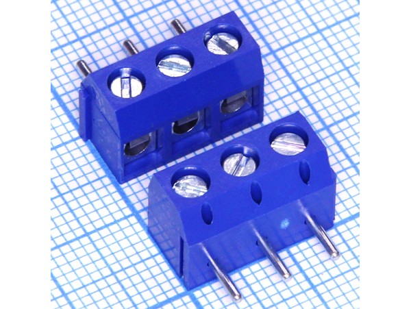 DG301R-5.0-03P-12-00A(H) клеммник 3к 5мм угловой