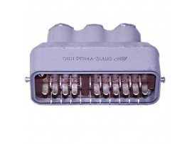 РП14А-30-Ш6 вилка 30к. на кабель с прям. кож.