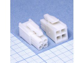 172167-1 корпус вилки 2х2