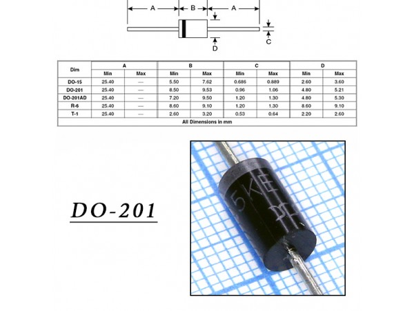1,5KE100A диод защитный