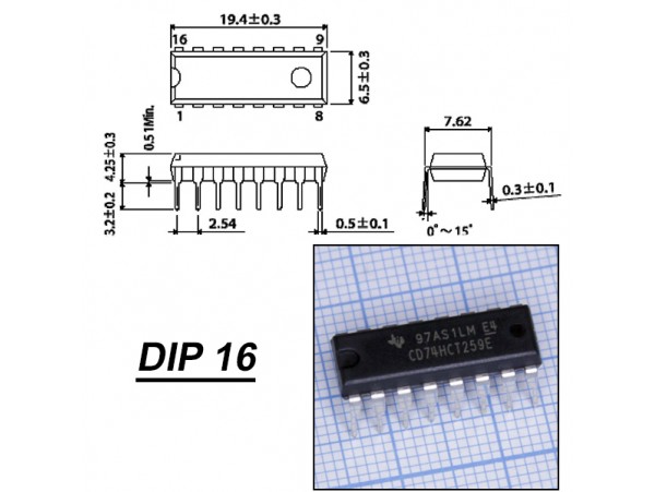 CD74HCT259E