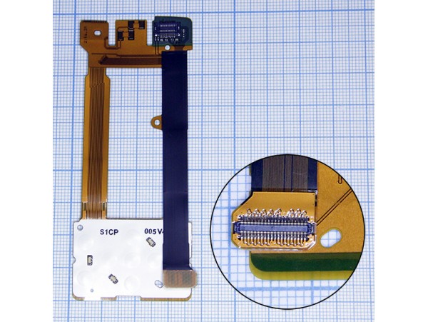 Nokia 3600 sl шлейф межплатный с клавиатурой