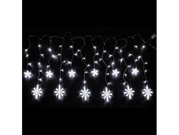 Гирлянда-бахрома 138 LEDЗвезды 2.5x0.9 м/ 12нит