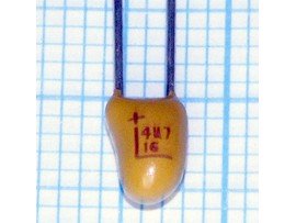 Конд.4,7/16V  (тантал)