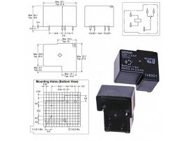Реле 12VDC G8P1A4P12DC 1A 30A/250VAC
