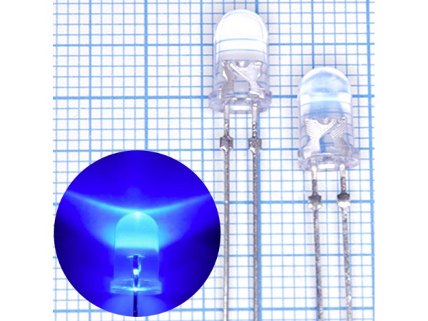 LED C503B-BAS-CY0C0461 синий d=5мм