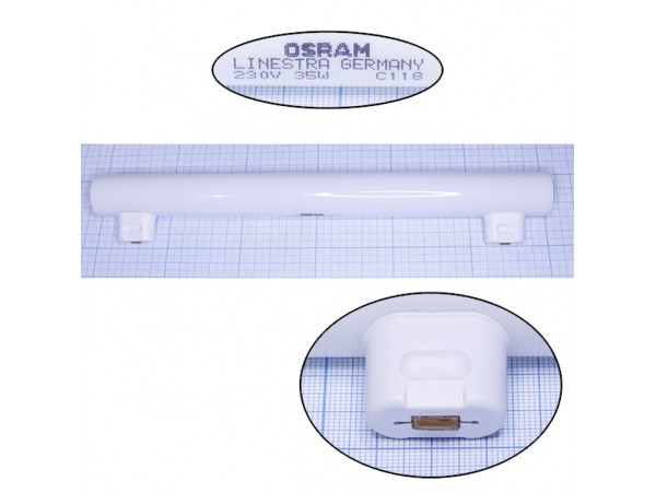 Лампа 220V 35W S14s LED L=300мм linestra LIN 1603 OSRAM