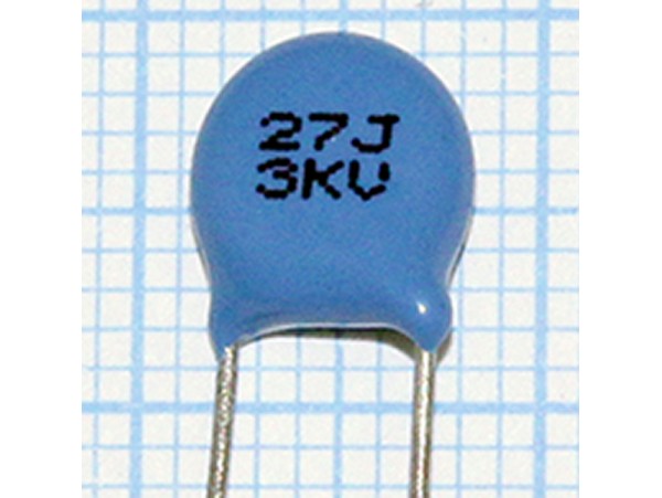 Конд.27пФ/3kV