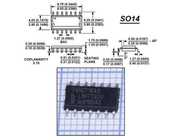 74HCT164D.653