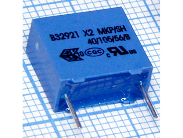 Конд.0,1/305В B32921C3104M