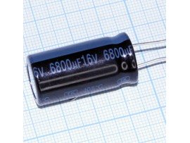 Конд.6800/16V 1630 +85°С