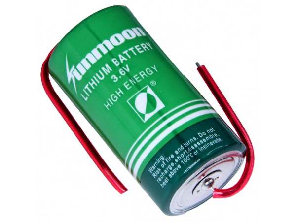 ER26500-AX батарея 3,6V Lithium С с выводами SUNMOON