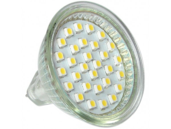 Лампа 220V 2W GX5.3 6500K 18 LED LB-23