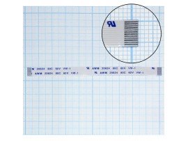 Шлейф 12pin 100x7 шаг 0,5мм, прямой