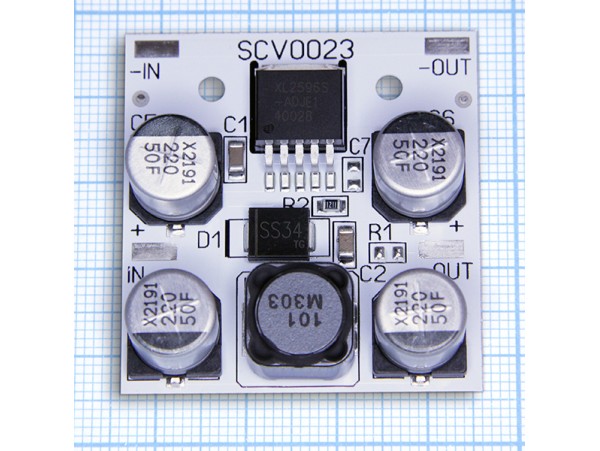 SCV0023-ADJ-3A стабилизатор регулируемый импульсный