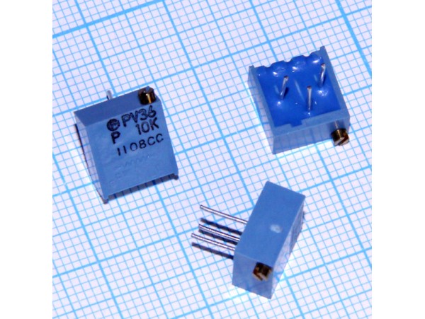 Резистор 10к Trim PV36P-103