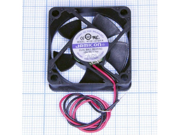 Вентилятор 12V0,15A 35х35х10 KF0B10B1SR Вентилятор 12V0,15A 35х35х10 KF0B10B1SR