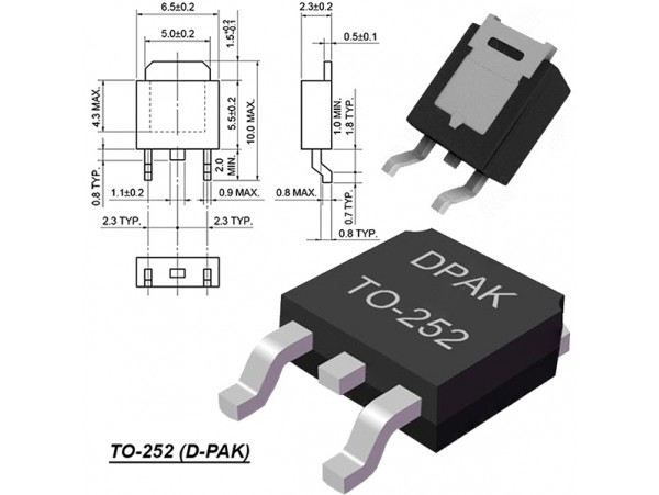 LM1117DTX-3.3 [AMS1117] TO-252