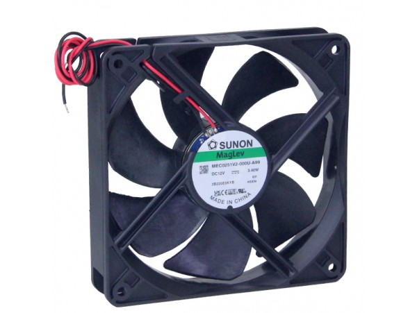 Вентилятор 12V0,28A 120х120х25 MEC0251V2-000U-A99