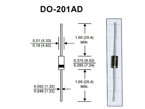 MUR480E (4A/800V) Диод быстрый