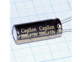 Конд.3300/10V 1025 +105°C