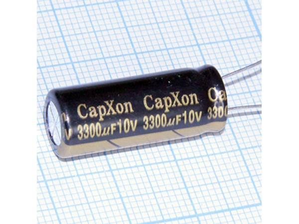 Конд.3300/10V 1025 +105°C LZ CapXon