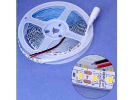 Лента теплая 12V 12W/m 120 led/m 2835SMD IP20 00-118