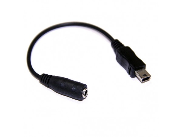 Переходник 3,5>mini USB (гнездо>штекер)
