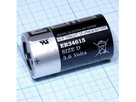 ER34615 батарея 3,6V Lithium D EEMB