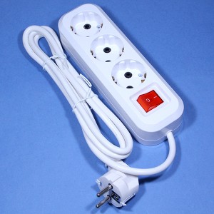 Удлин.3роз.сетевой 2м 16А UNIVersal выкл
